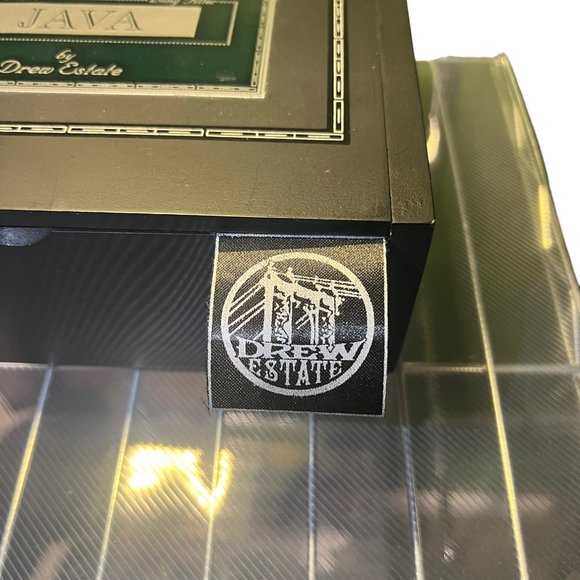 Rocky Patel Java the 58 Mint Corona Drew Estate Empty Cigar Box Black - Picture 10 of 12